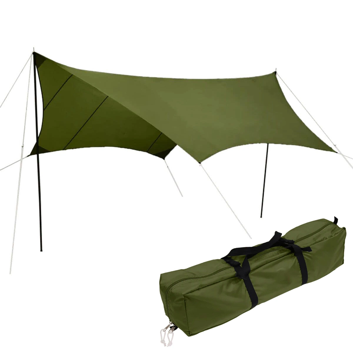 Campamento Albergue Canopy, Equipo de supervivencia Equipo Camping Accesorios de tienda