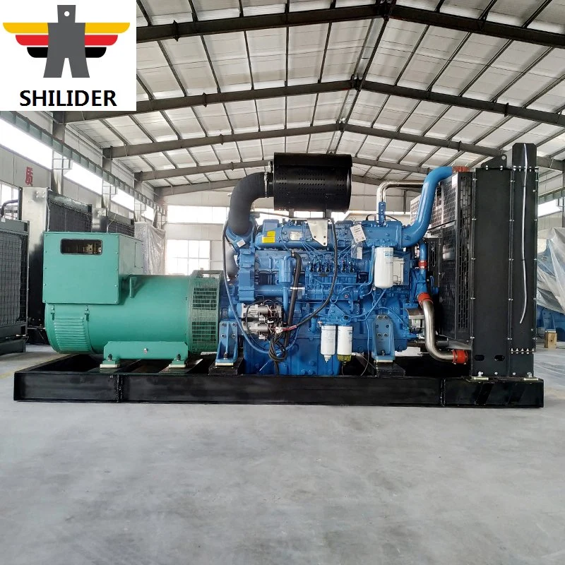 875kVA/960kVA/700 High-Power Open Frame Diesel Generator Pure Copper Engine Motor Is Commonly Used in Coal Mines with Low Fuel Emission and Low Emission