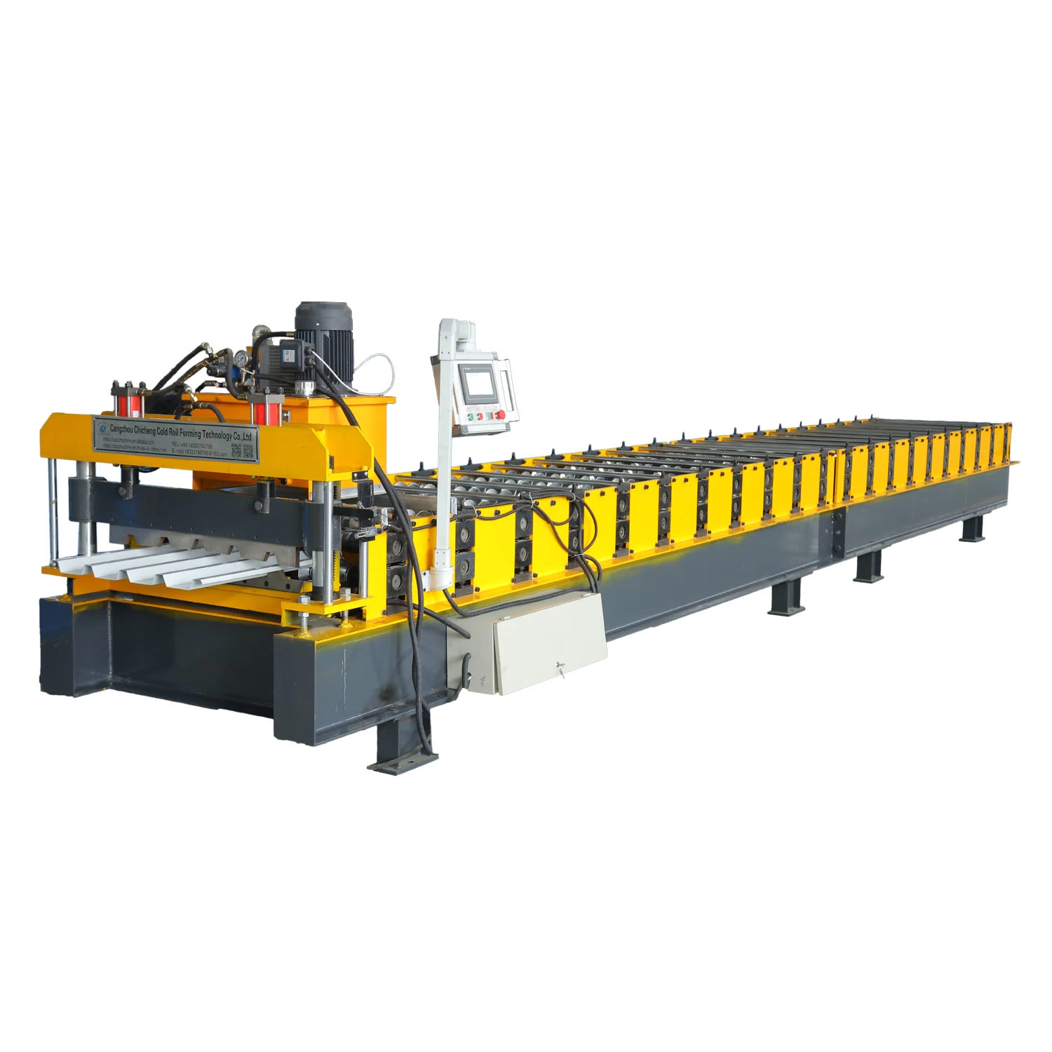 Zimbabwe South Africa Ibr Roof Panel Roofing Sheet Roll Forming Machine