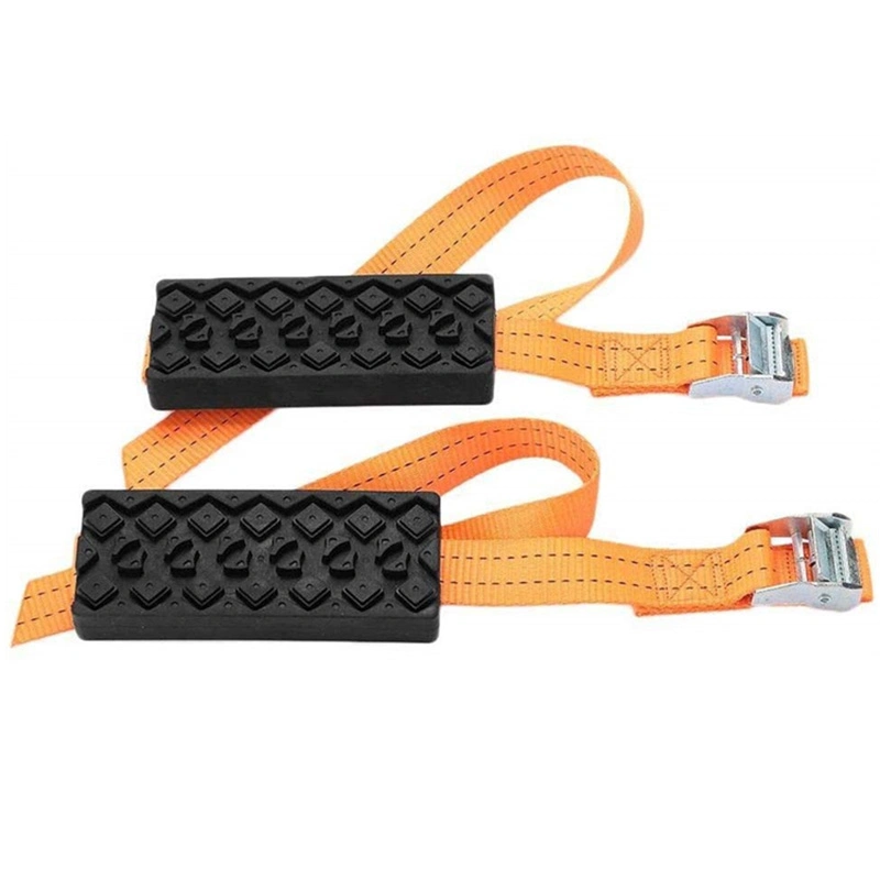 2pcs universal para coche de la correa de plástico de las cadenas para nieve Neumáticos ruedas de invierno Car-Styling Anti-Skid Autocross en el exterior de la seguridad vial de la herramienta de conducción de masa de nieve Esg13105