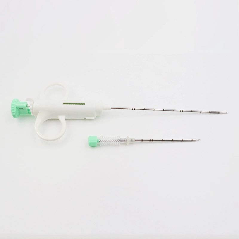 Needle Needle ذات المفعول شبه الأوتوماتيكي، مع أو بدون Coaxial Needle