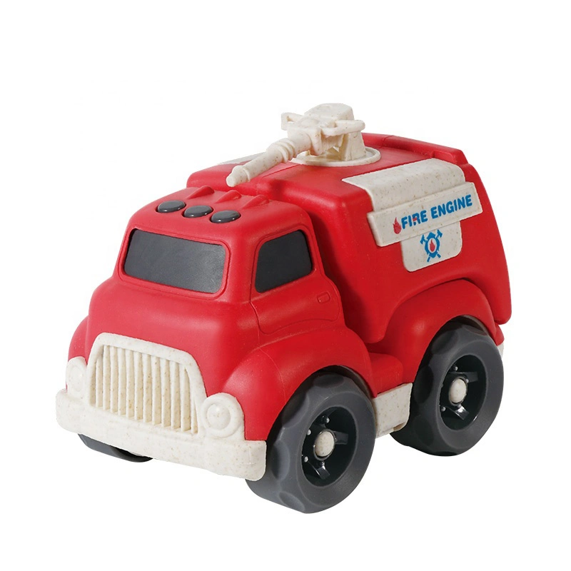 Regalo promocional de plástico camión de bomberos de rueda libre Toy