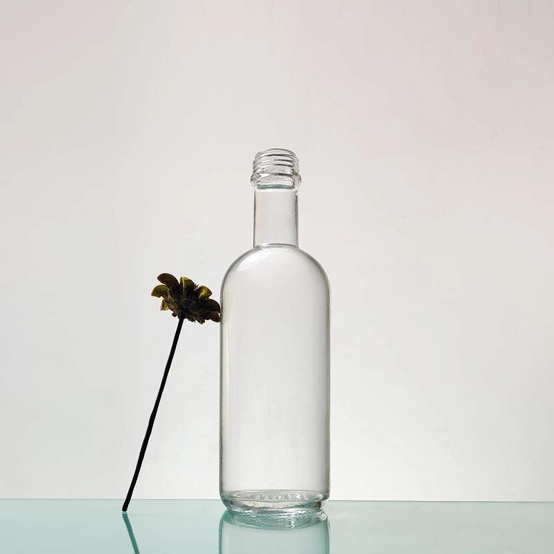 Wholesale/Supplier Square White Clear 200ml 250ml 500ml 750ml Olive Oil Glass Bottle