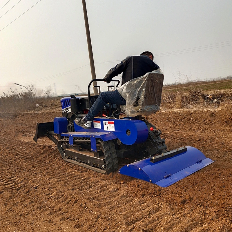 35HP Small Crawler Tractor Farm Orchard Paddy Land