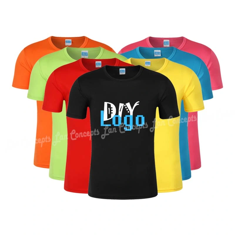 Custom Cotton T-Shirt for Advertising Promotional Marathon Campaign Election Party