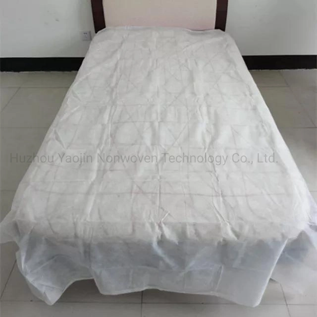 Cama China propagación PP desechables Film Medical SPA Colchas Spunlace plisada Sábana