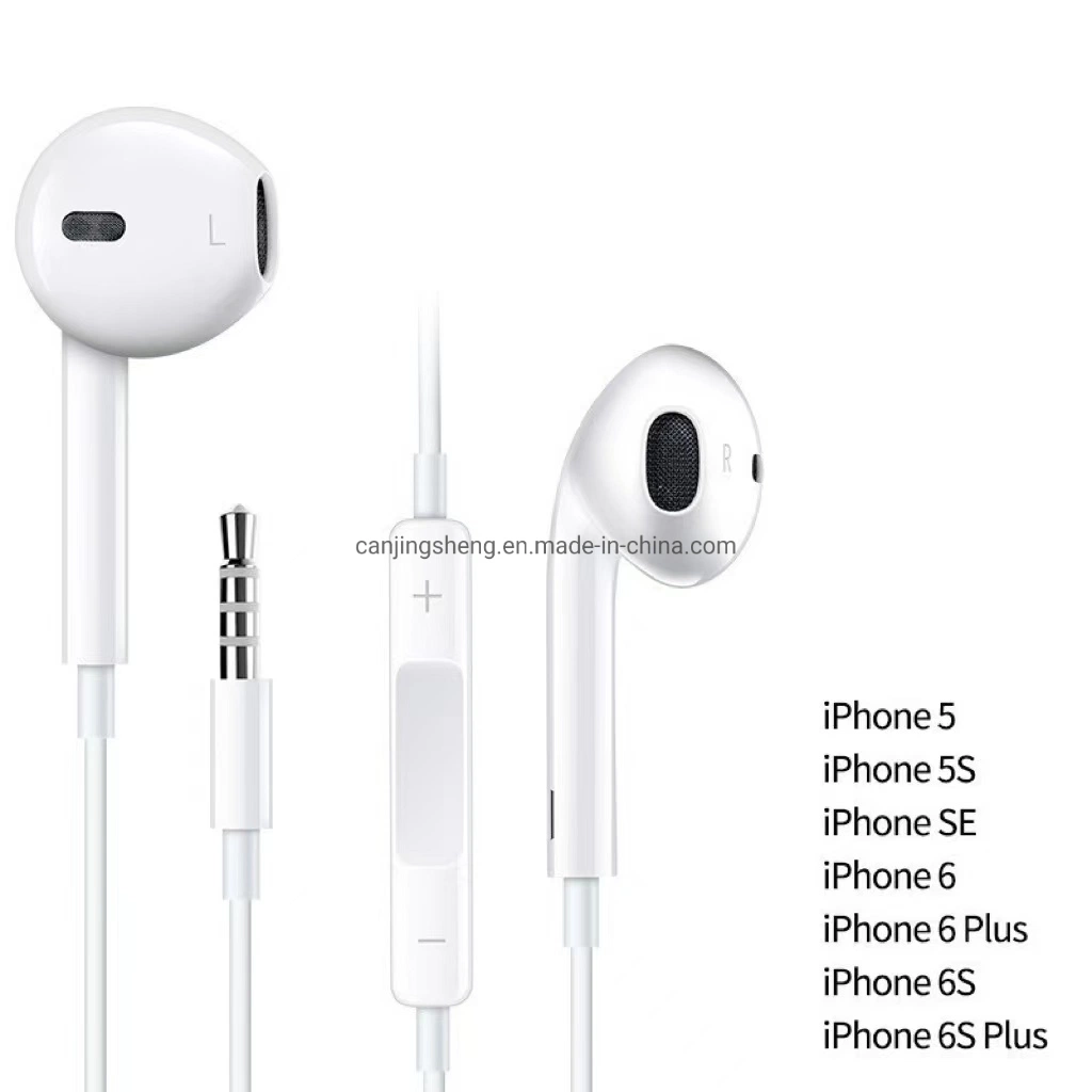 in-Ear Wired Earphone Earbuds Headphones with Mic Stereo Headset for I Phone