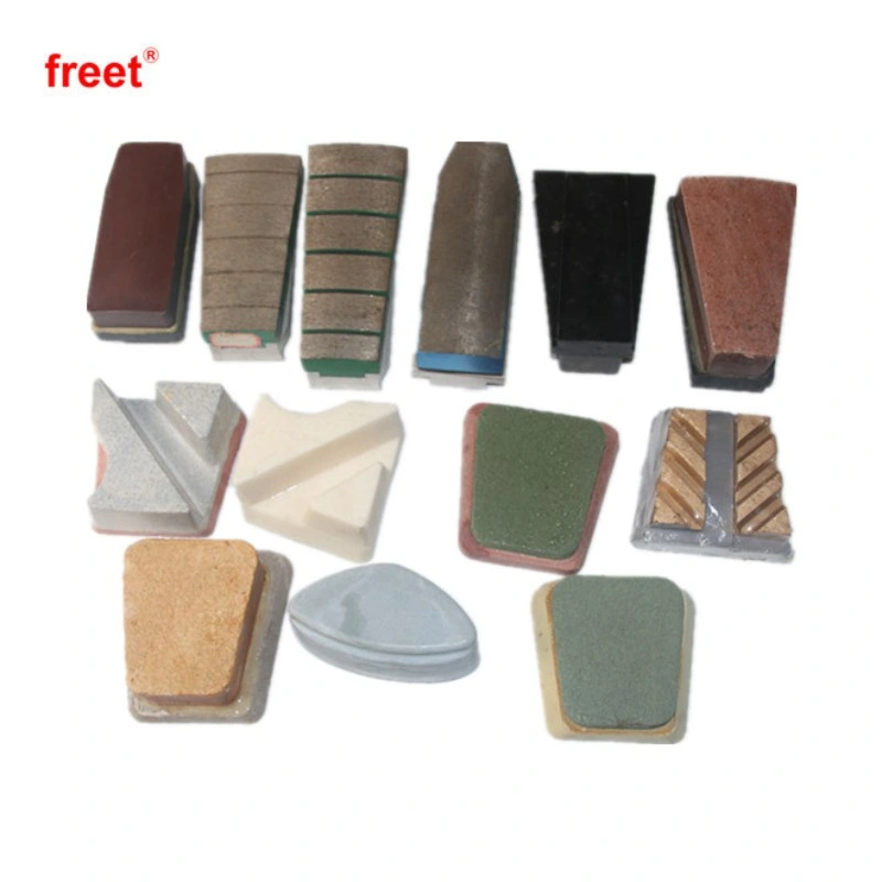 Frankfurt Abrasive Tools Diamond Grinding Block Magnesite Polishing Brick for Granite Marble