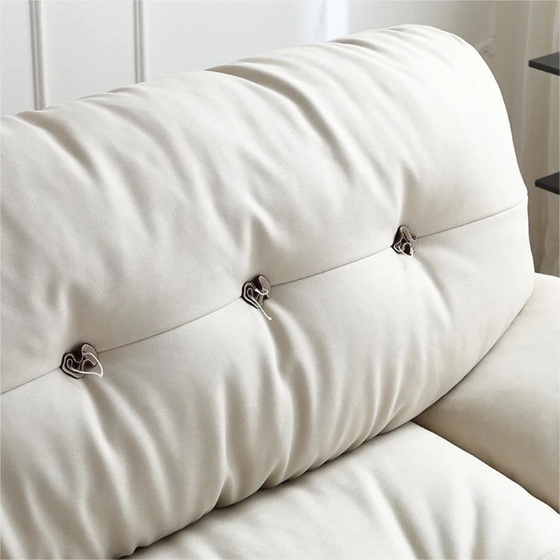 Апартаменты с современной гостиной Home Мебель White Cloud Lazy Genuine Кожаной диван