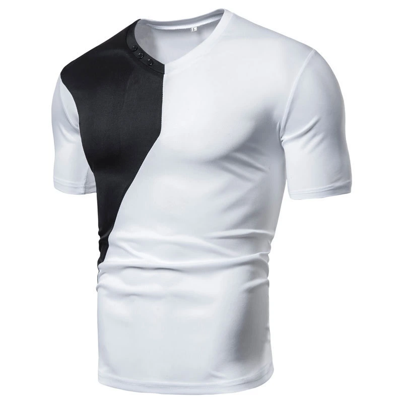 Ferie Custom-Made Men′ S Casual T-Shirt Sports Fitness Туго V-Neck Short T высококачественный удобный мужской шорты Рукава