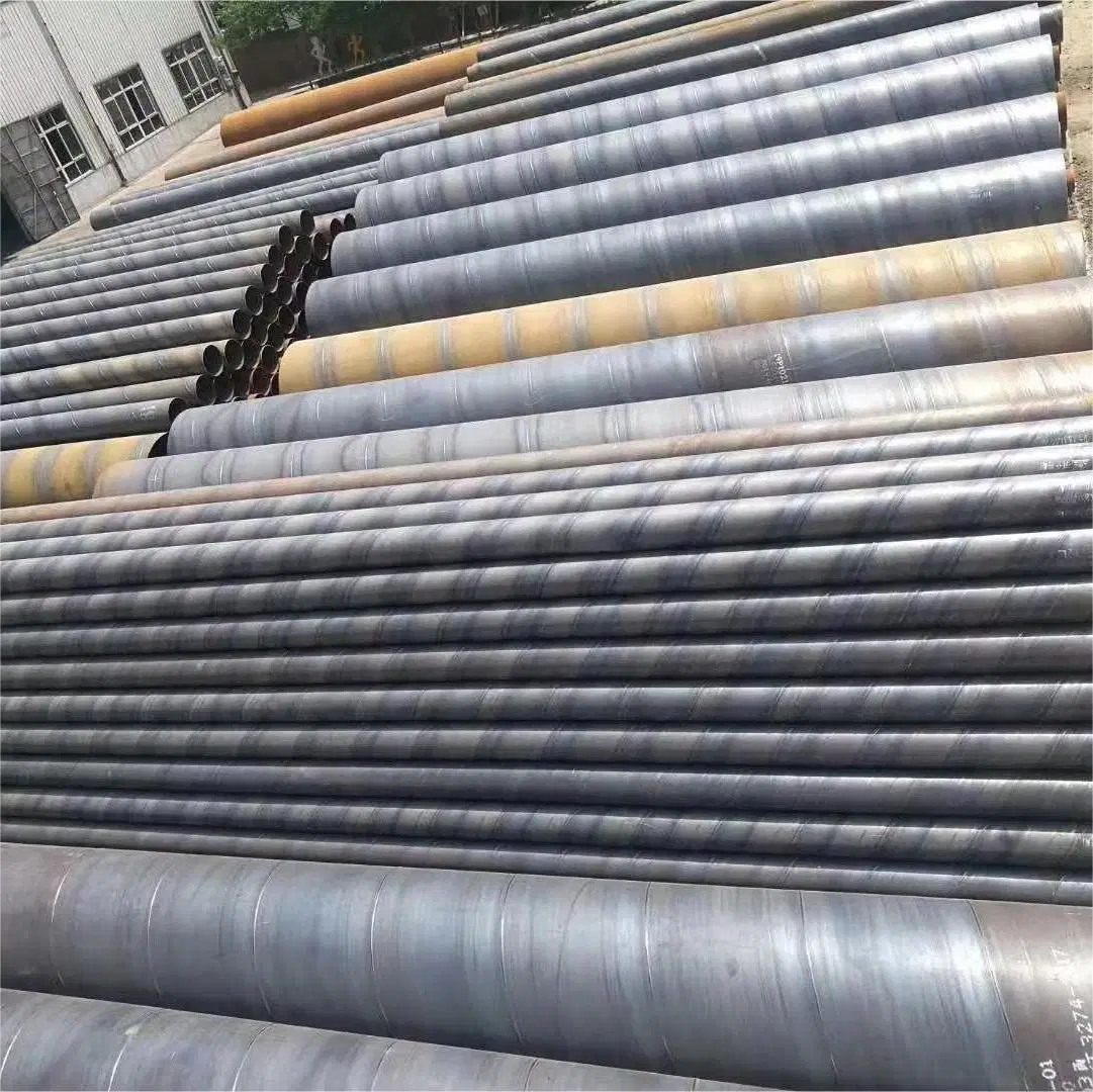 Large Diameter Sch40 Sch80 ASTM A106 Gr. B S355jr Third Party Inspection 3PE Coating SSAW Steel Pipes