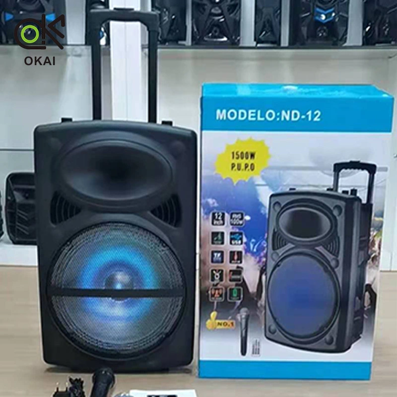 Wholesale/Supplier Tws Big 12inch DJ Equipment Professional Sound Bluetooth Speaker