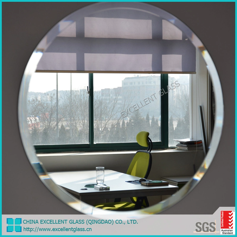 3mm-8mm Silver/Copper Free/Colored/Vinyl Backed Safety Mirror for Daily Life, Building Glass, Laminated Glass, Tempered Mirror