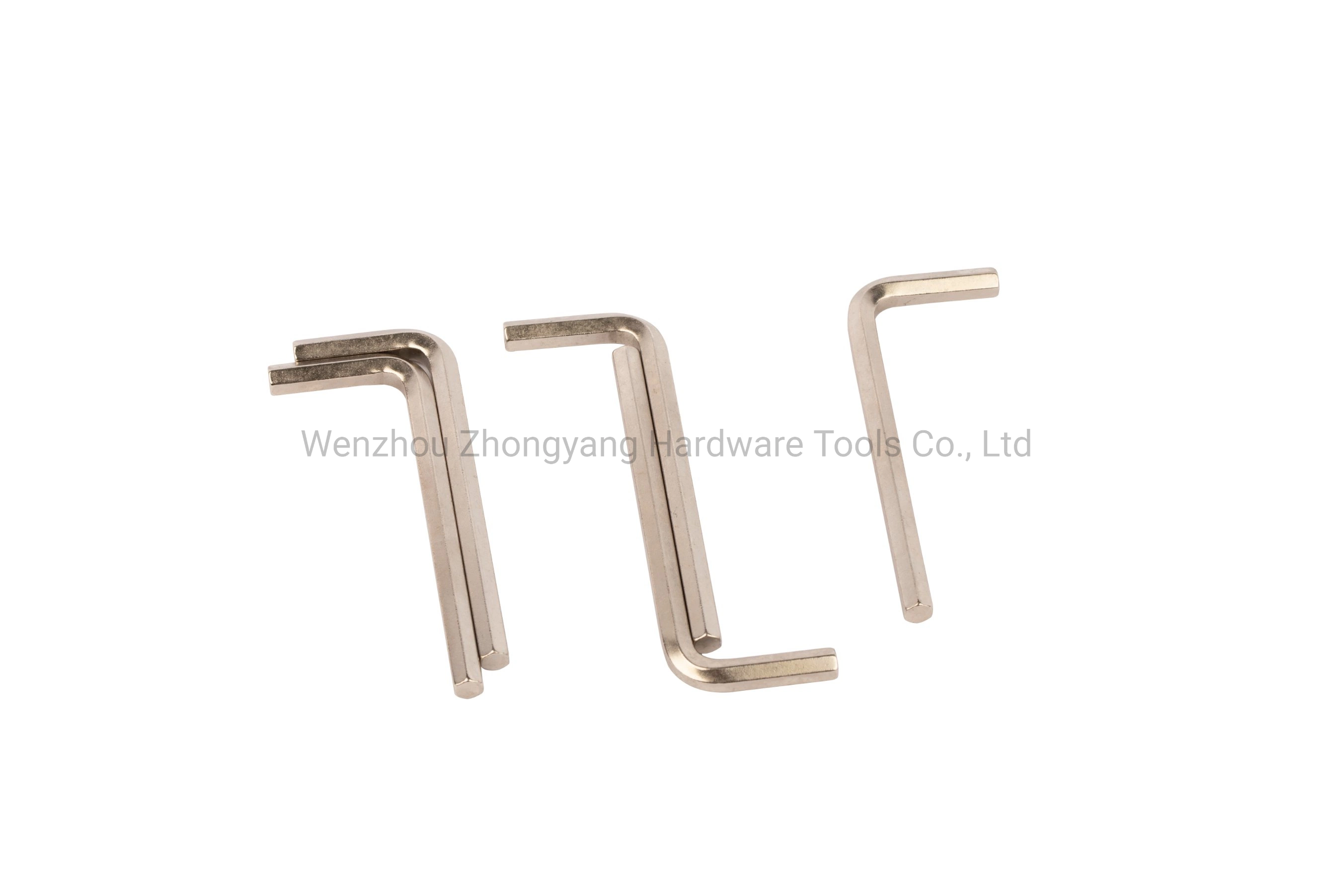 DIN 911 Allen Hex Wrench "L" Type Nickel Plated Allen Key.