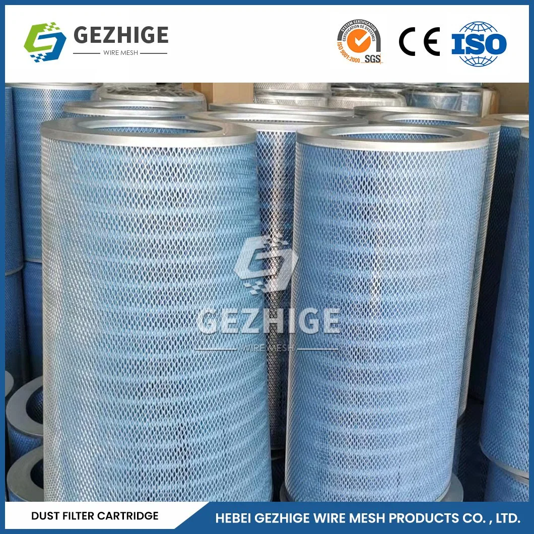 Gezhige Big Water Filter Cartridge Wholesale/Supplierr &phi; 100 &phi; 150 Cloth Bag Dust Filter Cylinder Filter Cartridge China Dust Air Filter Cartridge