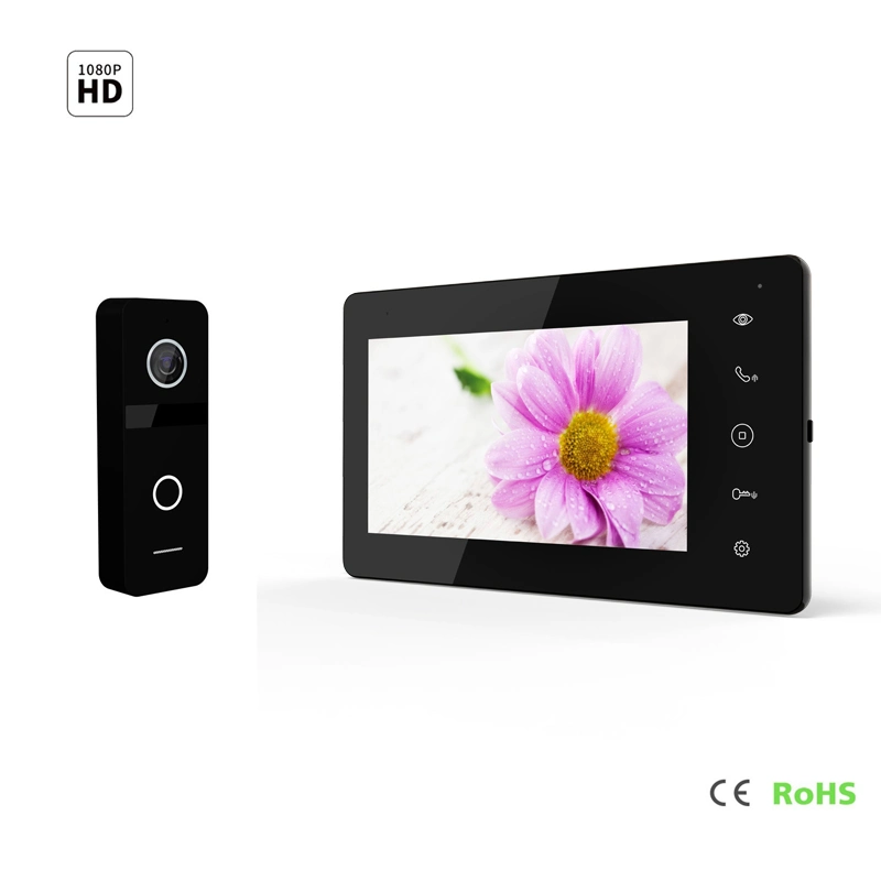 IPS Touch Screen HD 7" Interphone with Doorball 1080P Camera Tuya Doorbell