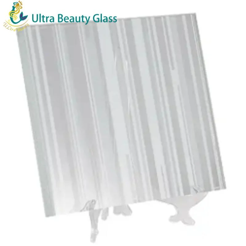 Custom Outdoor Glass Panels Silk Screen Printing Tempered Laminated Building Glass