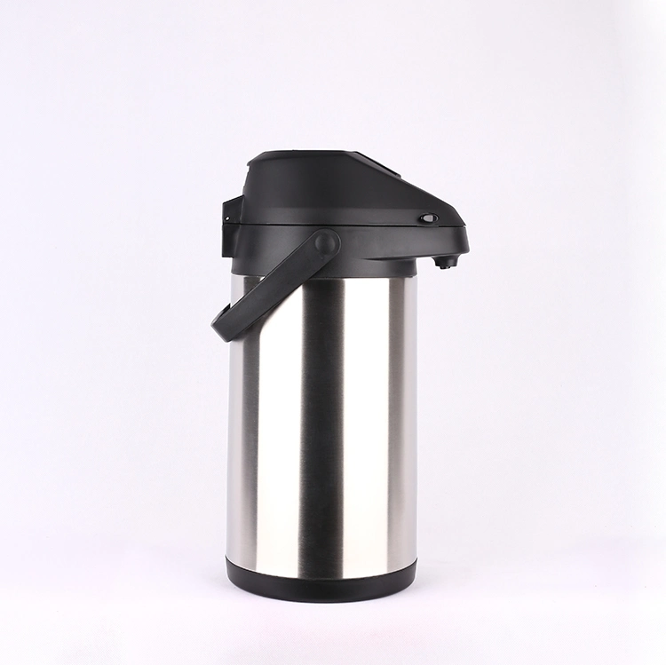 Aislado 3L matraz térmico Acero inoxidable Doble pared vacío Grande Bomba de matraz de café Thermo Flask Airpot