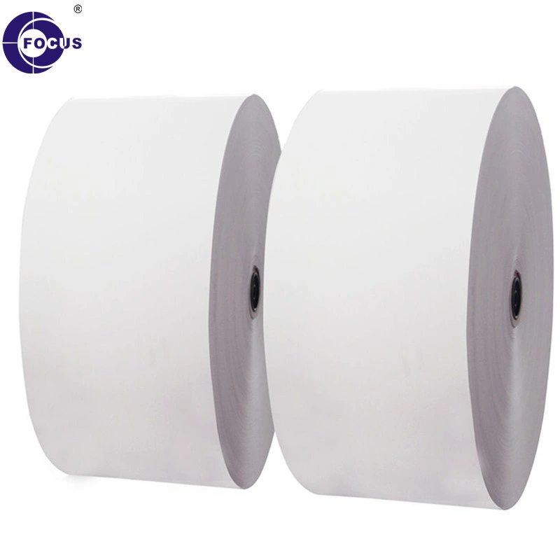 China Supplier Factory Price Thermal Paper Roll Black & Blue Image 45 GSM