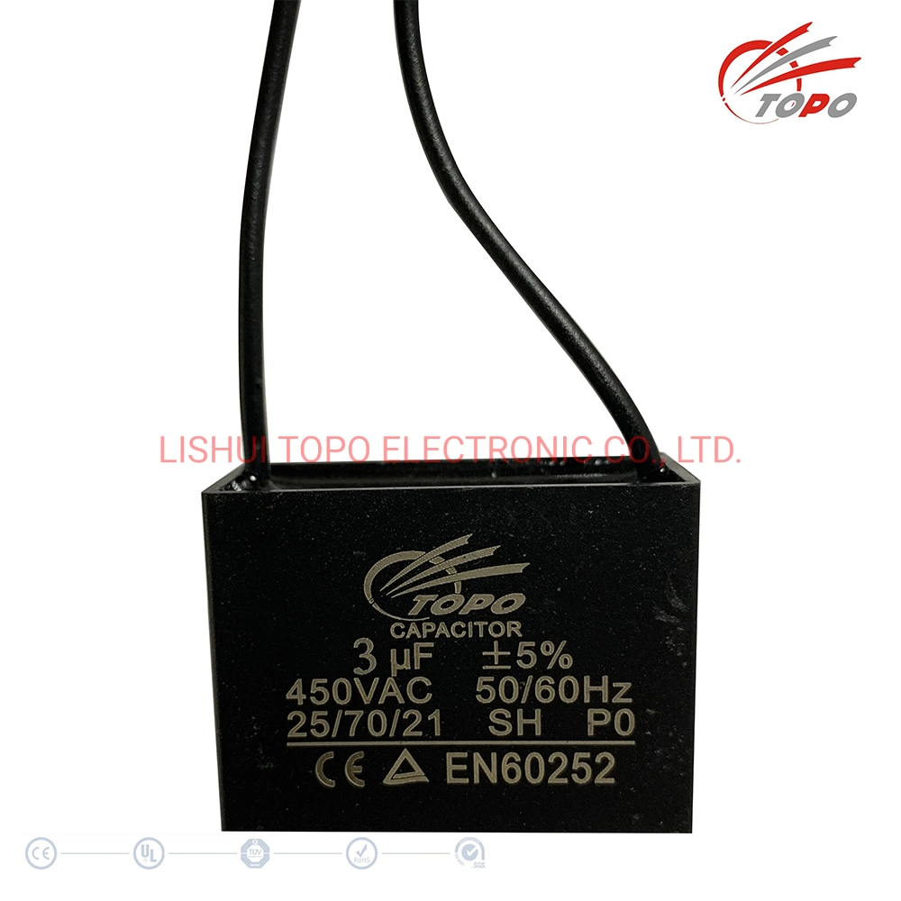 Cbb61 2.5 UF Capacitor for AC Electric Motor Run Start