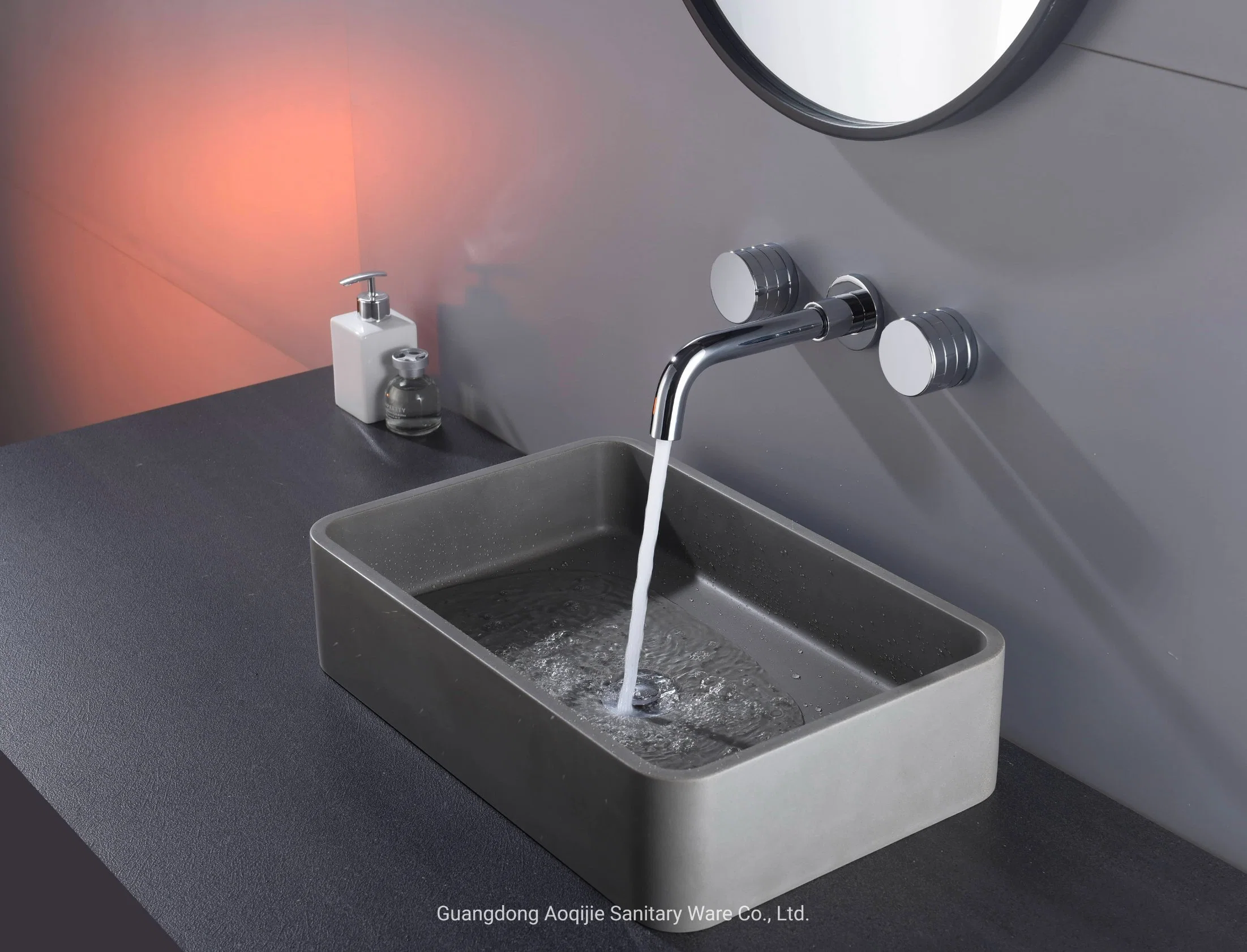 Wall Mounted Hidden Concealed Basin Mixer Faucet European Hot Selling 304 Stainless Steel Brushed Silver Black Gold Color Free Lead Water Tap Bathroom