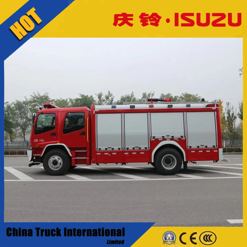 Chinese Manufacturer for 4kg 241 HP Euro 5 Fvr Fire Engine Water Foam Fire Tender Truck