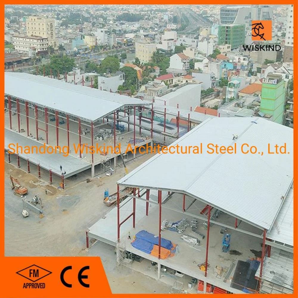 ISO9001 Pre-Fabricated Building for Workshop/Warehouse/Office Building/Hanger/Cow Shed