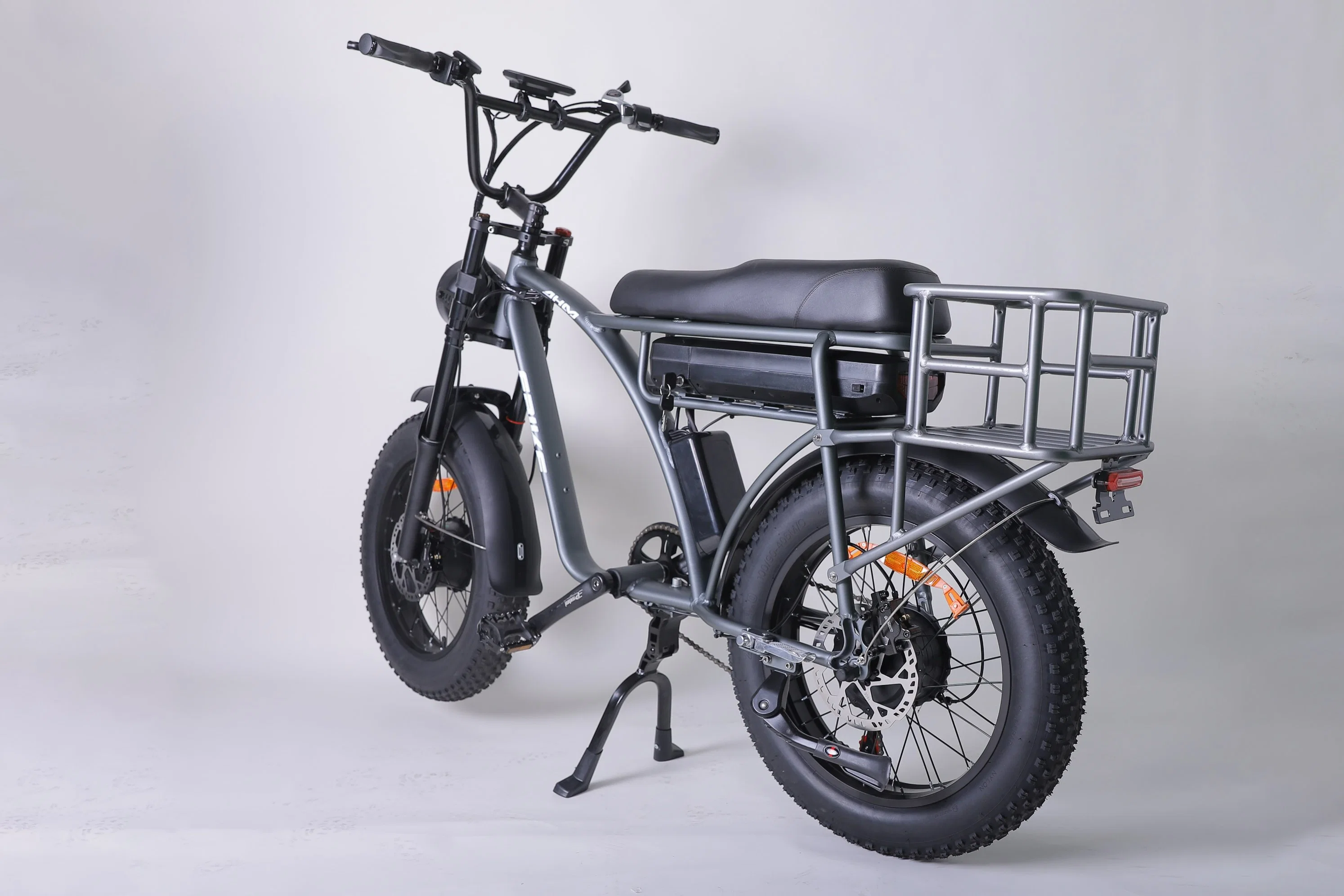 Giorrad bicicleta eléctrica para adultos 18A carga rápida, 1000W UL-certificado batería de ión-litio, 48V 18ah motor sin escobillas, aluminio eBike carga trasero Rack