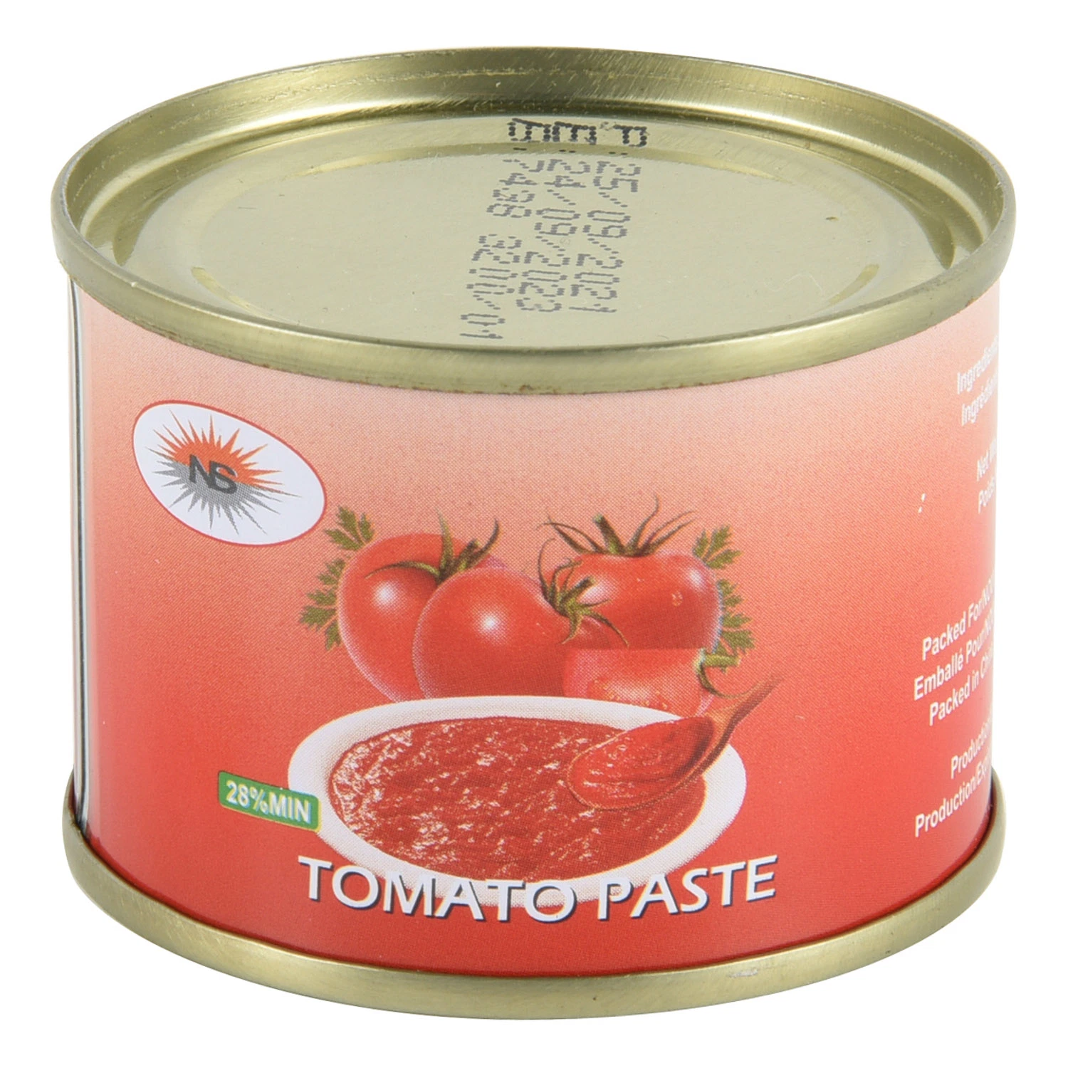 Factory Price Tomato Paste 28-30% Brix in Different Sizes Tomato Sauce Manufacturer Without Additive