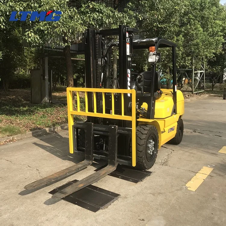 China Diesel Forklift 3.5 Ton Forklift Equipment with 4500mm Triplex Mast