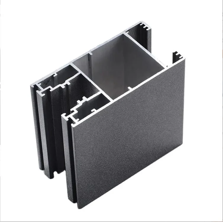 Powder Painting Extruded Aluminium Windows Doors Profiles for Kitchen Cabinet