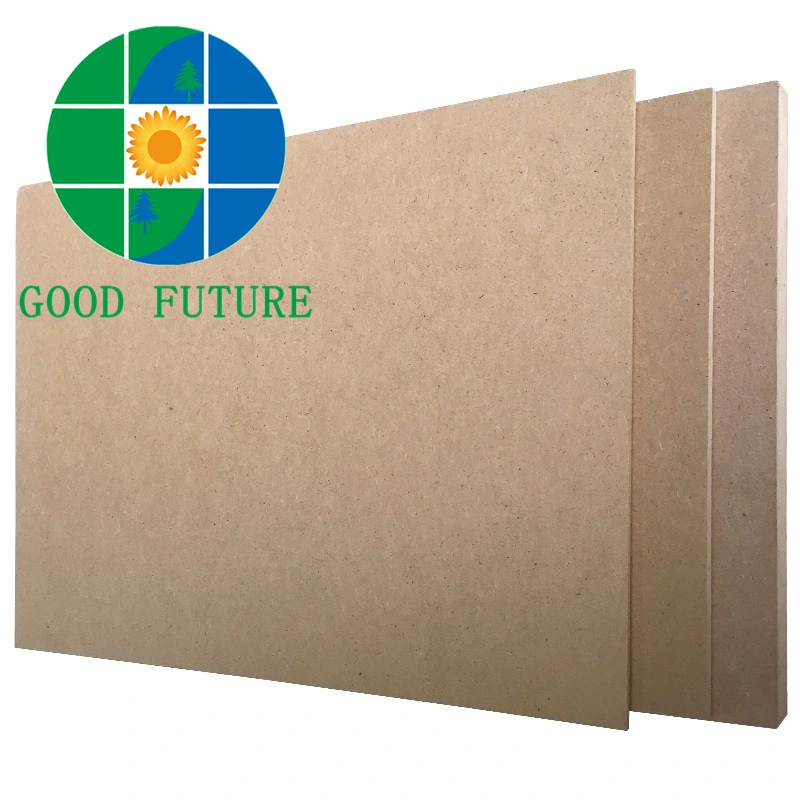 China Good Future Manufacturer Plain/Raw MDF for Interior Wooden Door Materials