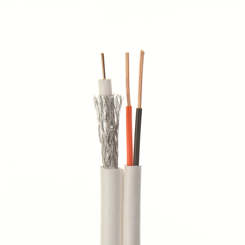 Rg59/RG6/Rg11/Rg58 Coaxial Cable with Power 75ohm CCTV CATV Camera Security