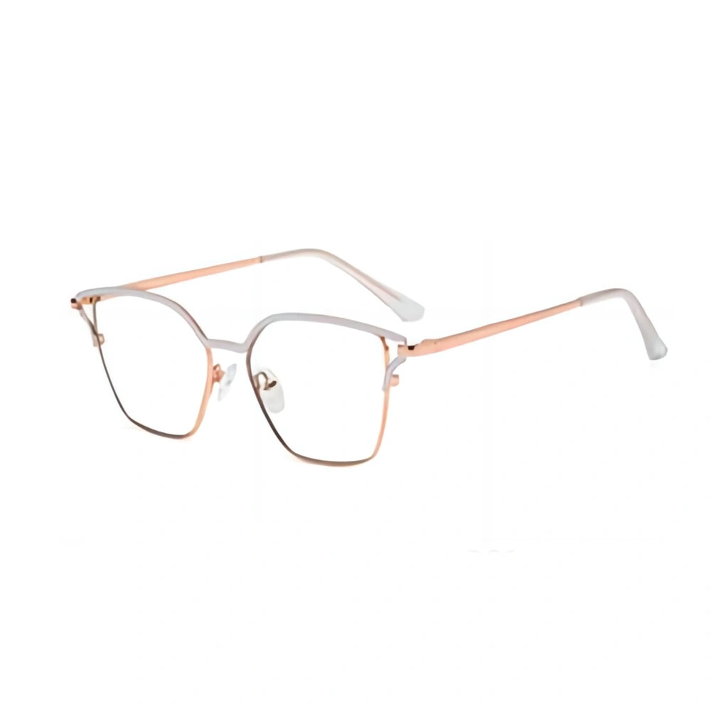 Gd 2023 Hot Selling Cat Eye Glasses Women New Design Cateye Fashion Metal Optical Frames