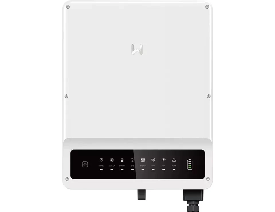 Inverseur simple Goodwe DNS 3 kw 5 kw 6 kw sur Grid Solar L'onduleur fonctionne avec le contrôleur de chargeur