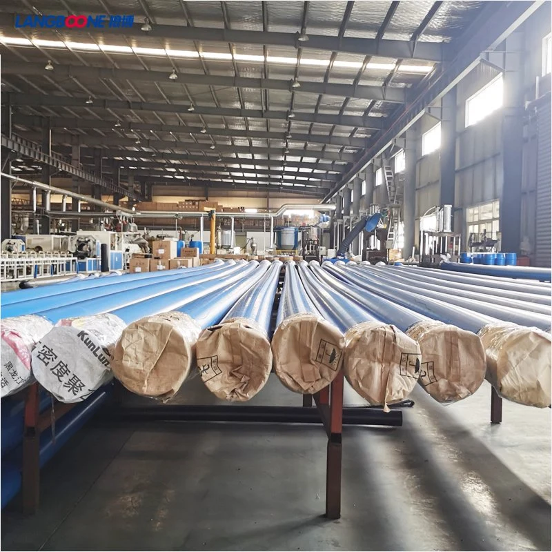 PE100/80 Steel Reinforced HDPE Pipe for Water Supply with Rubber Ring