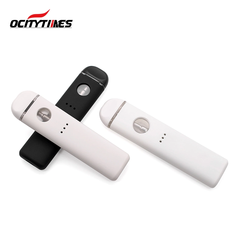 1ml 2ml Disposable/Chargeable Vape Pen Style E Cigarette with Ceramic Coil