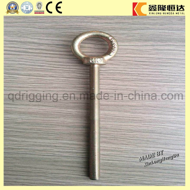 Long Leg Short Threaded Anchor Eyebolt