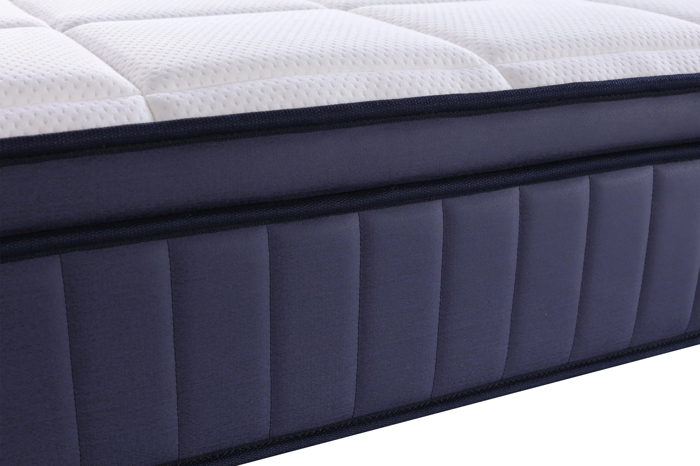 Schaumstoffbox 5 Zonen Taschenfedermatratze Latex Memory Foam Kingsize-Bett in einer Box