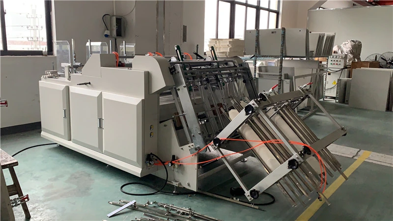 High Speed Double Line Food Paper Box Making/ Forming /Gluing Machine Manufacturer