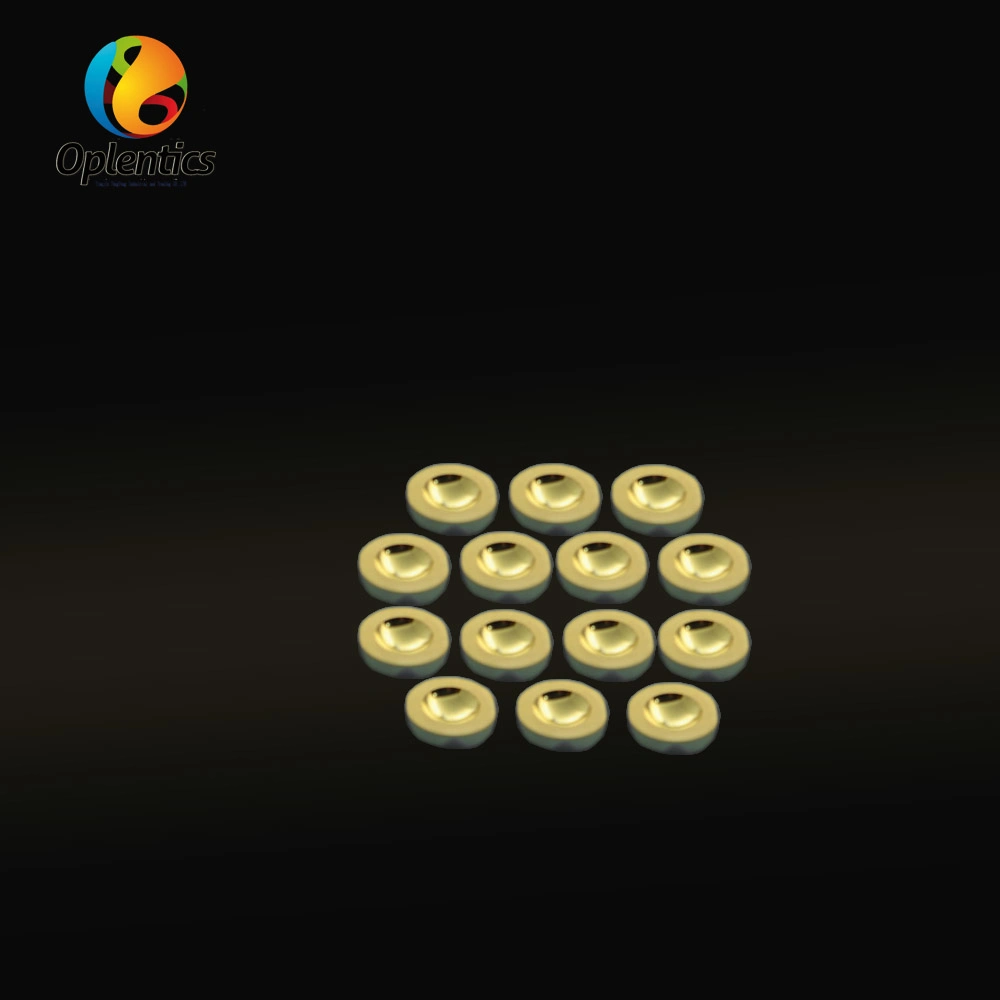 Metallic Coating Optical Glass Substrate Protective Gold Plano Concave Mirrors