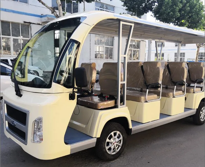 Professionelle Herstellung Low Speed Elektroauto Personenbus Sightseeing Bus