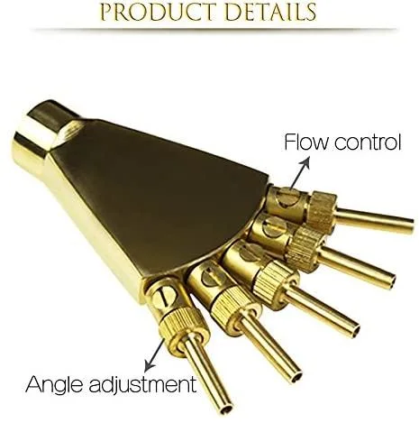 Professional Manufacturer Fountain Nozzles Stainless Straight with in Time Service