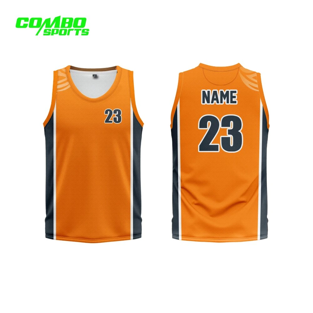 2022 Embroidered Youth Stitched Round Neck Sublimation Wholesale/Supplier Men&prime; S Custom Mesh Solid Color Basketball Jersey Uniform Shirts