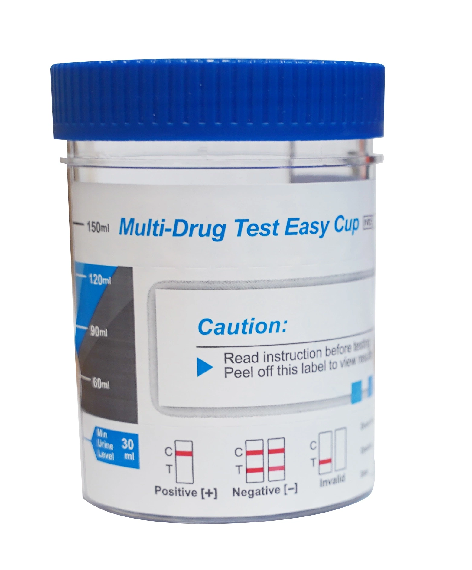 Deive médicos Doa de diagnóstico en orina Multi-Drug 8 Drogas Test pantalla Panel/Taza (RP/KET/THC/MET/CDC/MTD/BAR/BZO) con CE