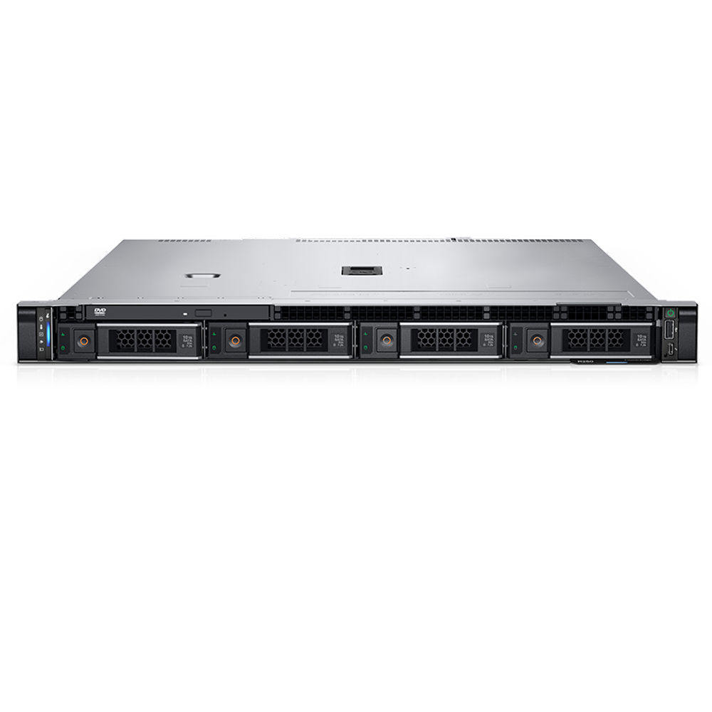 Original Dells Poweredge R250 1u Rack Server 3200 Mt/S DDR4 Speeds 32 GB Dimms R250