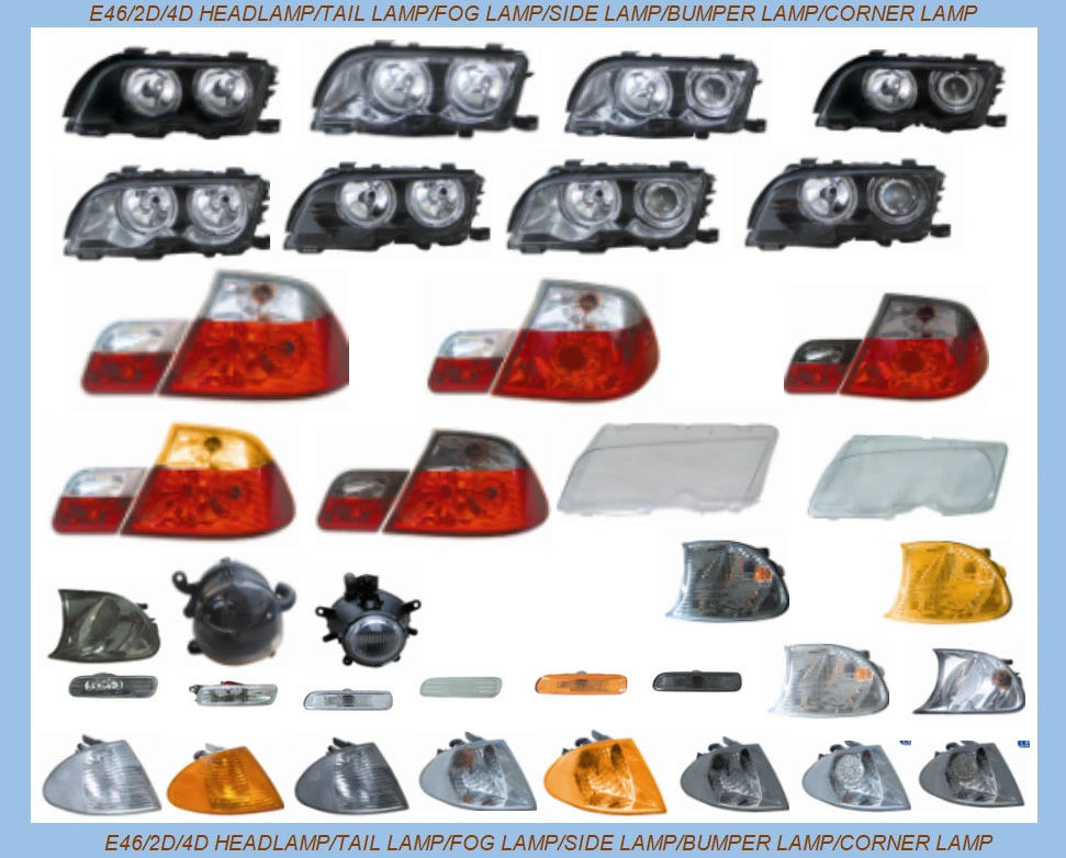 E39 Faro principal/Luz trasera/Luz antiniebla/Luz lateral/Luz de parachoques /Luz de esquina	L63128375299r63128375300/L63126902425 R63126902426/L63126900197 R63126900198