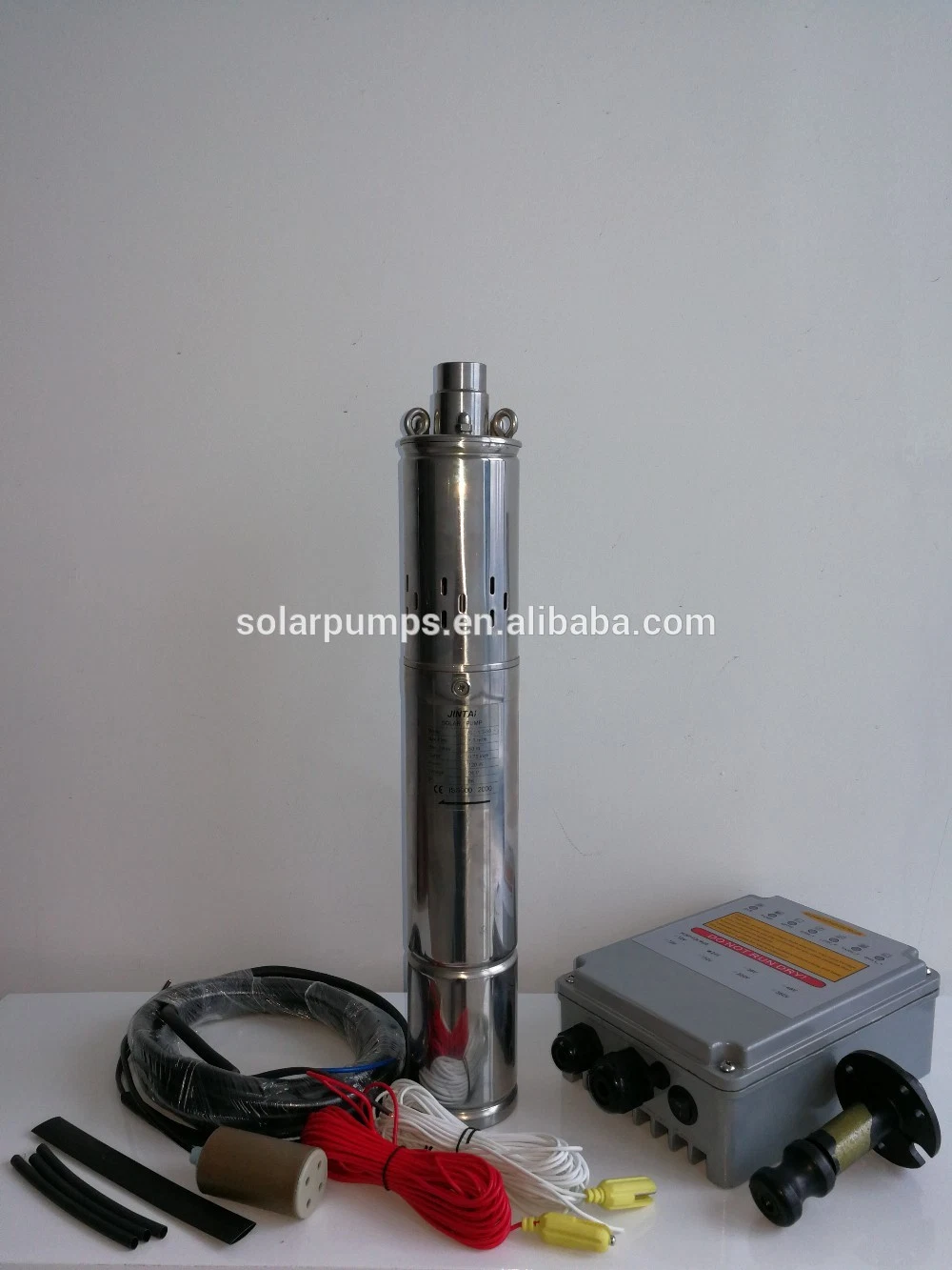 Hot Selling 3 Years Warranty Jintai 24 Volt 1.5 Max Flow 5 HP 3 HP Drive Solar Water Pump