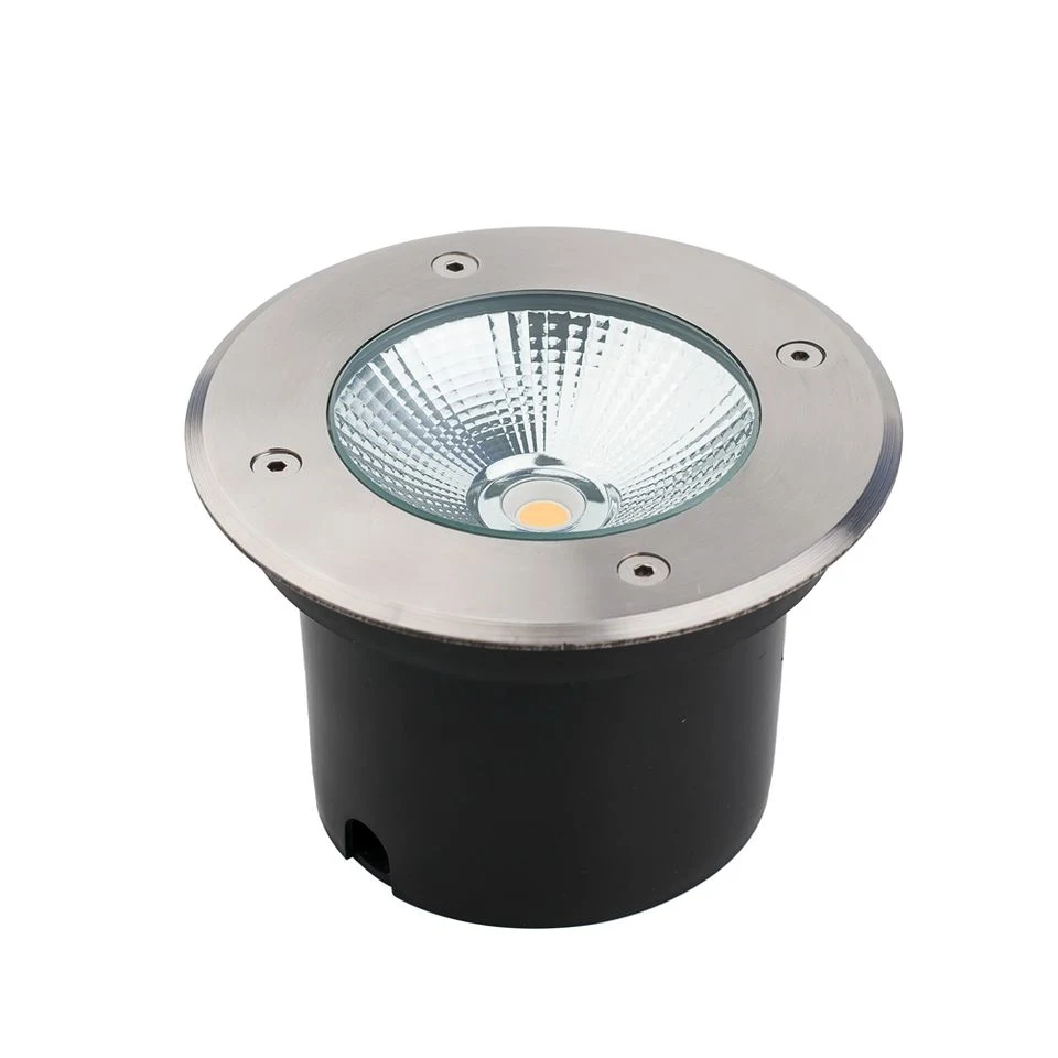 3W COB LED Wasserdicht IP67 Edelstahl Außenboden versenkt Gartenbeleuchtung