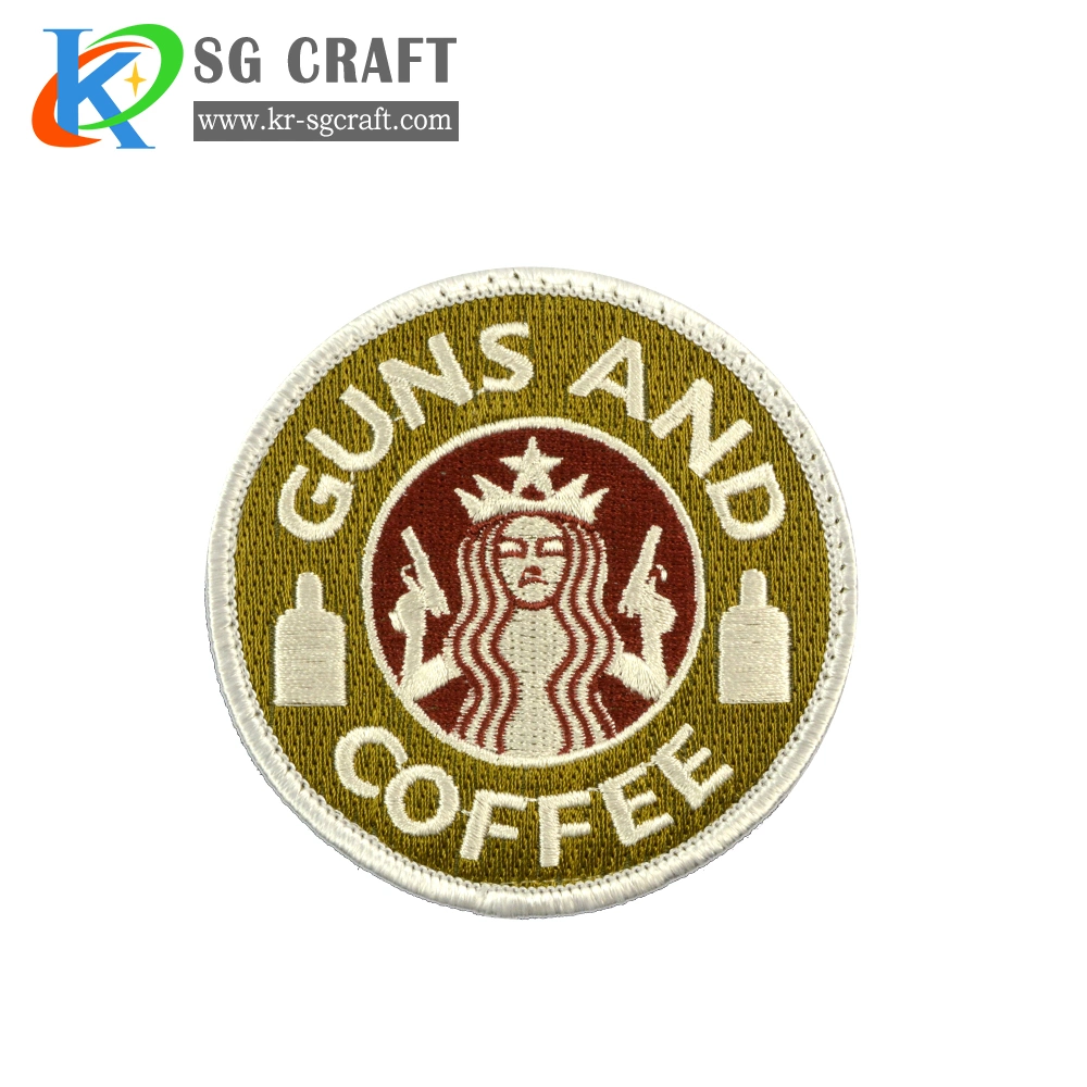 Goddess Embroidered Badge Custom Logo Embroidery Patch Lapel Pin